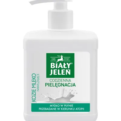 Mydło Biały Jeleń 500ml Dozownik Kozie Mleko