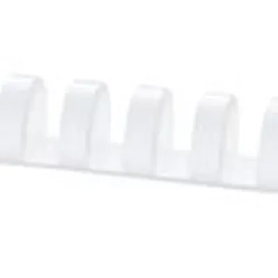 Grzbiety Do Bindowania Office Products A4 19mm (165 Kartek) 100 Szt. Białe