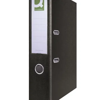 Segregator Q-Connect Hero PP A4/75mm Czarny