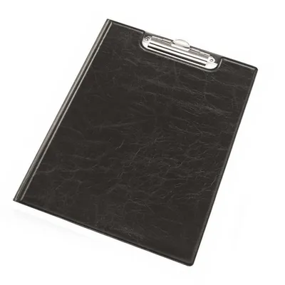 Clipboard z Okładką A4 PVC De Luxe Czarny /Durable 235501
