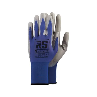 Rekawice Dziane RS Flott Tec Rozm. 10 Niebieskie /RS-Schutz