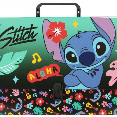 Teczka z Rączką A4/95mm Disney Stitch Aloha
