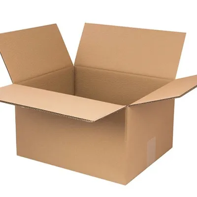 Pudło pakowe, zamykane, karton klapowy: 334x244x340mm, szary / OFFICE PRODUCTS