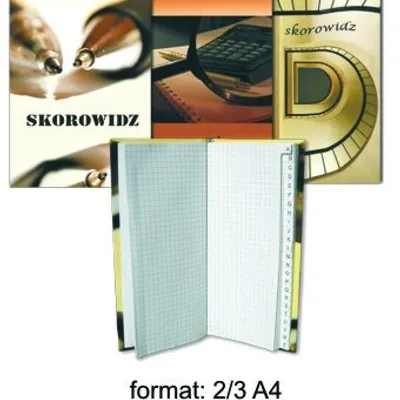 Skorowidz 2/3 A4 96k Tw. Opr. /Grand