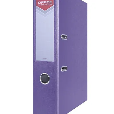 Segregator Office Products Officer PP A4/75mm Fioletowy