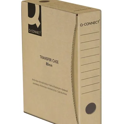 Pudło Archiwizacyjne Q-Connect Karton A4/80mm Szare