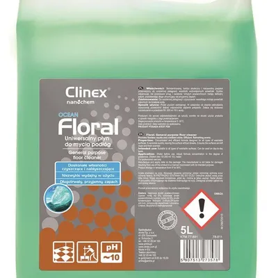 Uniwersalny Płyn Clinex Floral Ocean 5L 77-891 Do Mycia Podłóg