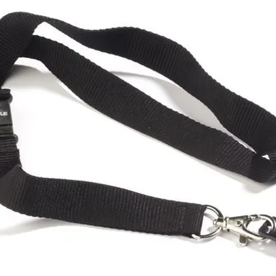 Uchwyt Do Kart ze Smyczą Card Fix 20cm 10szt. Czarny /Durable 818701