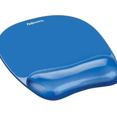 Podkładka pod Mysz i Nadgarstek Crystals 9114120 Niebieska /Fellowes