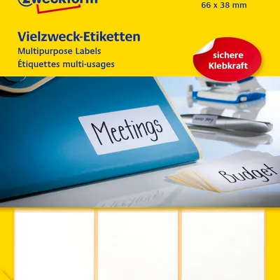 Minietykiety samoprzylepne do opisu ręcznego Avery 66x38 A'174 No.3334