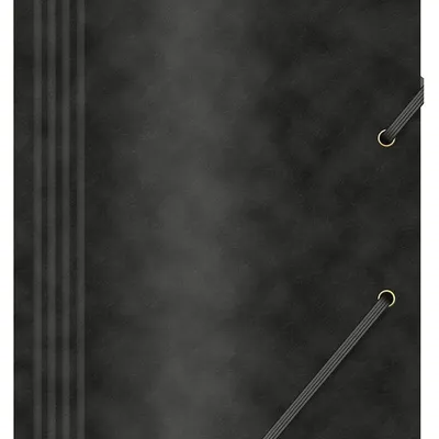 Teczka Z Gumką Office Products Preszpan A4 390Gsm 3-Skrz. Czarna