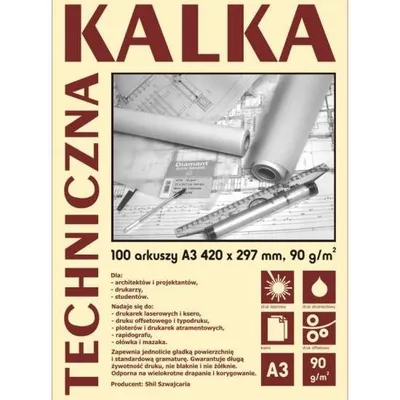 Kalka Techniczna A4 90g A'10 /Koh-I-Noor