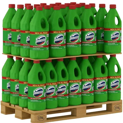 Domestos Płyn do WC 2L 24H Pine Fresh (zielony) 300 szt.
