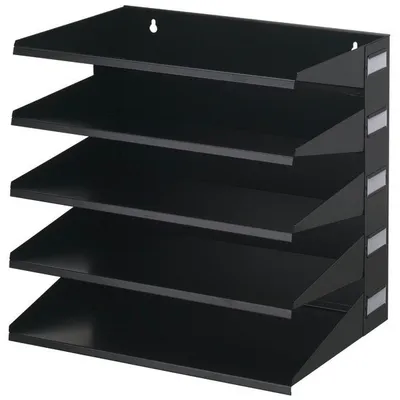 Sorter Do Dokumentów 5 Półek Czarny /Durable 336001