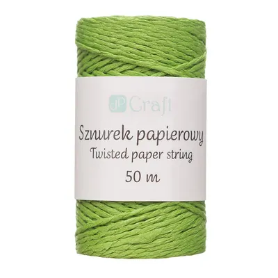 Sznurek Papierowy 50m [DPSZ-022] Zielony /DpCraft