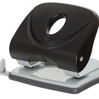 Dziurkacz Office Products Dziurkuje Do 30 Kartek Plastik Czarny