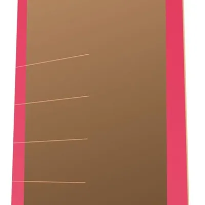 Clipboard Donau Life Karton A4 Z Klipsem Różowy