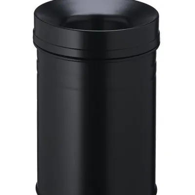 Kosz Na Śmieci Safe+ 15 Litrowy Okrągły Czarny /Durable 332501