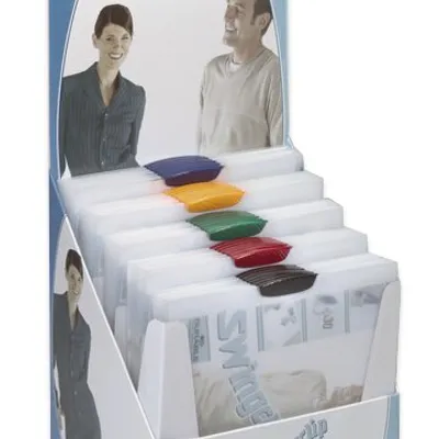 Skoroszyt Zaciskowy A4 Swingclip Display 30szt. Mix Kolorów /Durable 226100
