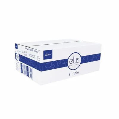 Ręcznik ZZ 3000 Ellis Professional Simple (Celuloza) [2837] Biały