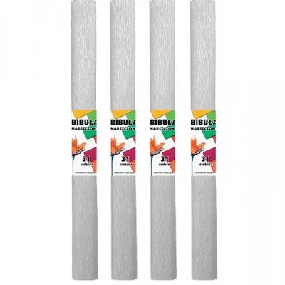 Bibuła Marszczona 50x200cm Srebrna /Starpak