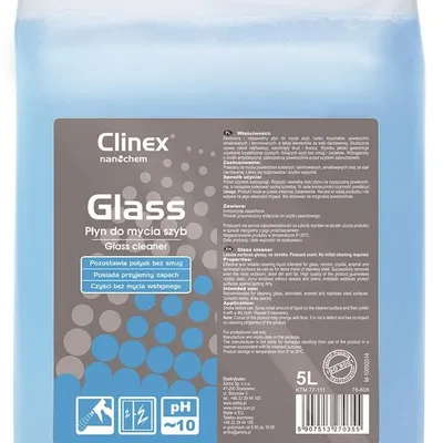 Płyn Clinex Glass 5L 77-111 Do Mycia Szyb