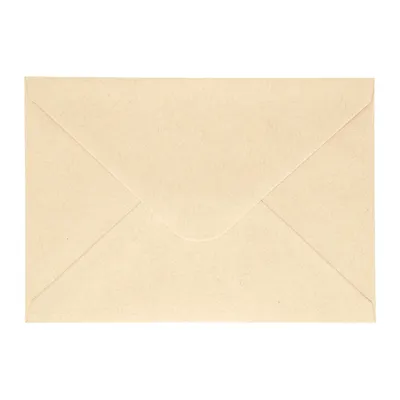 Koperta Ozdobna Nature Ciemnobeżowy C6 120g 114x162mm 10szt. /Argo 280220