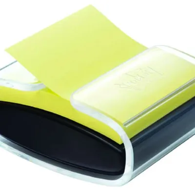 Podajnik Do Bloczków Samoprzylepnych Post-It Pro (Pro-B-1Sscy-R330) Czarny W Zestawie 1 Bloczek Super Sticky Z-Notes