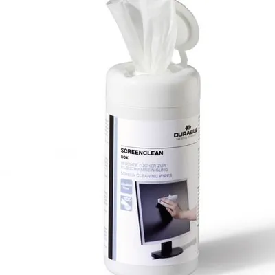 Nasączone Ściereczki Do Ekranu ScreenClean Box 100szt. /Durable 573602