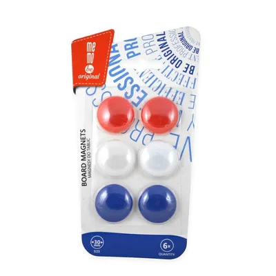 Magnesy Do Tablic F30 Mm 6 Szt. Blister /Memobe