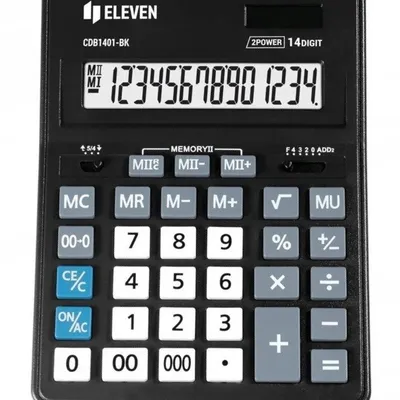Kalkulator Eleven CDB-1401-BK czarny