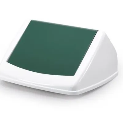 Pokrywa Uchylna Durabin Flip-Lid Square Do Pojemnika 40 Litrowego Prostokątna Biało-Zielona /Durable 1801574012