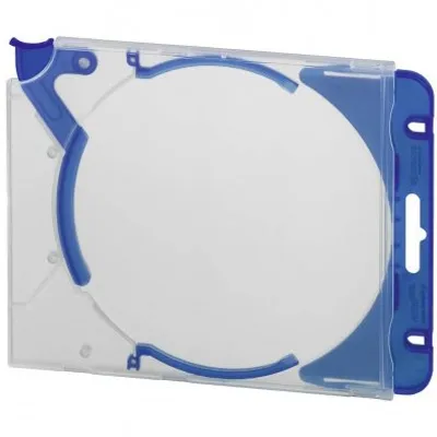 Etui na CD/DVD Quickflip Complete Uchwyt 5szt. Niebieskie Przezroczyste /Durable 526906