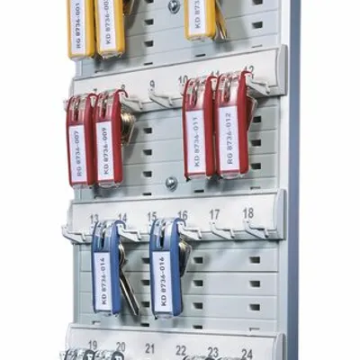 Tablica Na 24 Klucze Key Board 24 Szara /Durable 195610