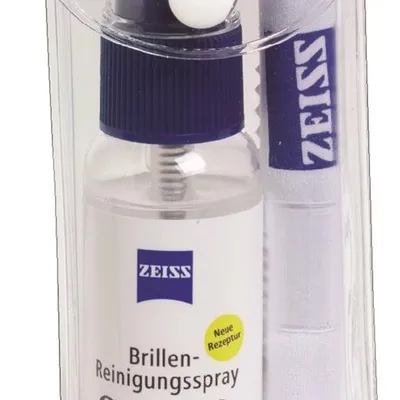 Zestaw Do Czyszczenia Okularów I Wyświetlaczy Zeiss Ściereczka Z mikrofibry + Spray Czyszczący