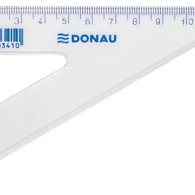 Ekierka Donau Mała 12Cm 60° Transparentna