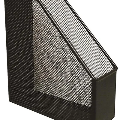 Pojemnik na Dokumenty Metalowy Office Set Czarny / Q-Connect