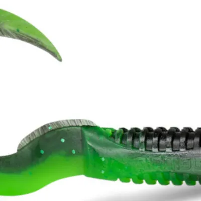 Guma spiningowa Delphin TwistaX Eeltail Uvs