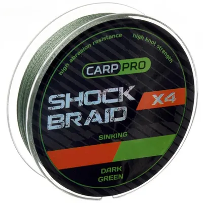 Plecionka strzałowa Carp Pro Shock Braid PE X4