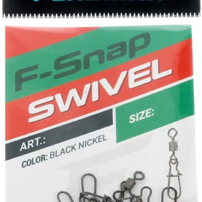 Agrafka z krętlikiem Flagman Swivel-F Snap