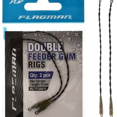 Zestaw końcowy Flagman Twisting Feeder Gum Rig