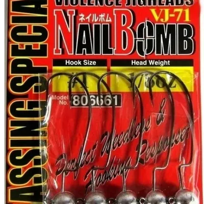 Główka jigowa Decoy VJ-71 NAIL BOMB