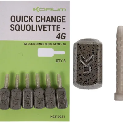Ciężarek Korum Quick Change Squolivettes