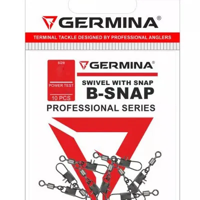 Agrafka z krętlikiem Germina B-Snap