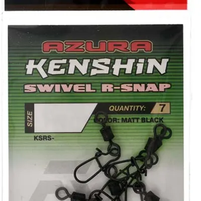 Agrafka z krętlikiem Azura Kenshin Swivel R-Snap