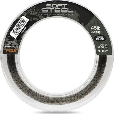 Żyłka FOX Carp Soft Steel Fleck Camo Leader