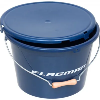 Wiadro Flagman Groundbait Bucket with Lid