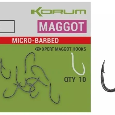Hak Korum Maggot Hook to Nylon