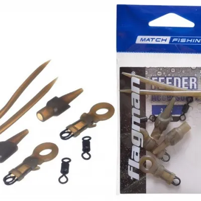 Zestaw końcowy Flagman Feeder Running Rig Set