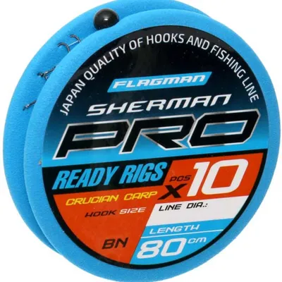 Przypon gotowy Flagman Sherman Pro Crucian Carp Ready Rigs